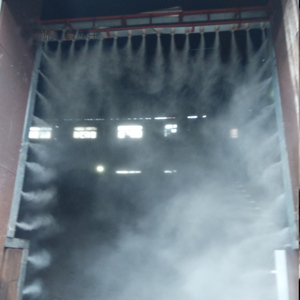 原料仓进出口干雾抑尘